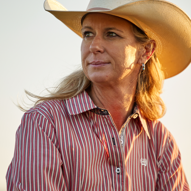 WPRA barrel racer Sherry Cervi.